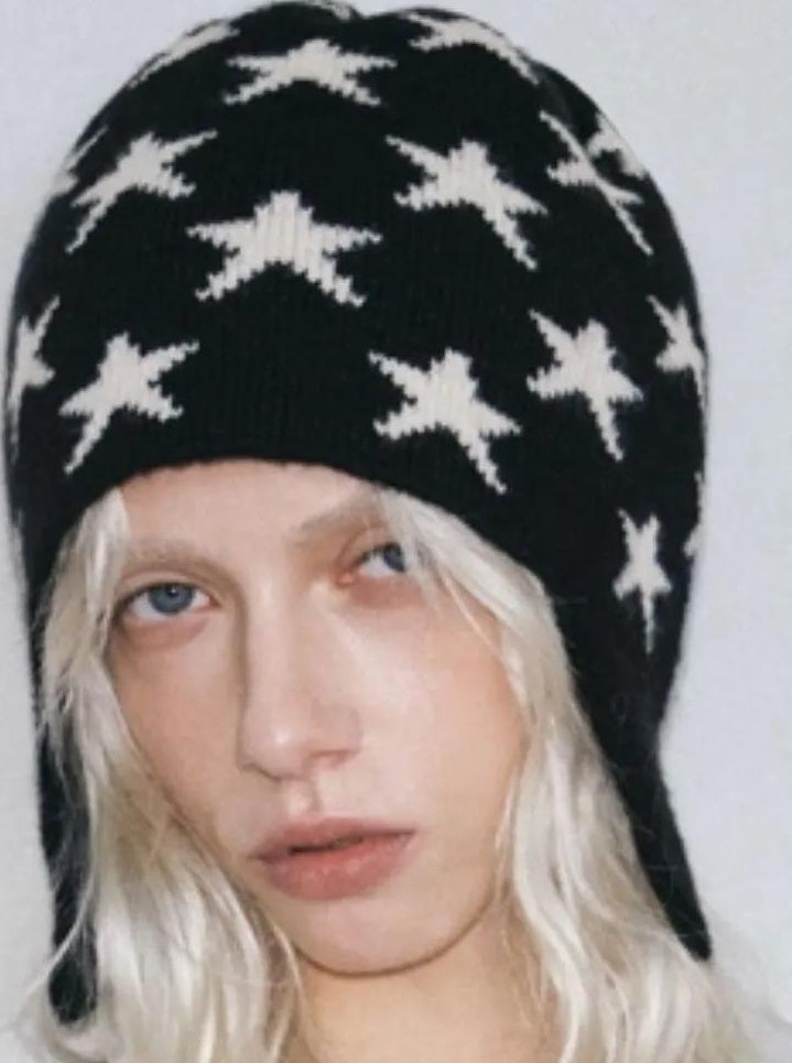 TRIA SELECT |  RETRO KNITTED EAR PROTECTION CAP【ID:TN00002】