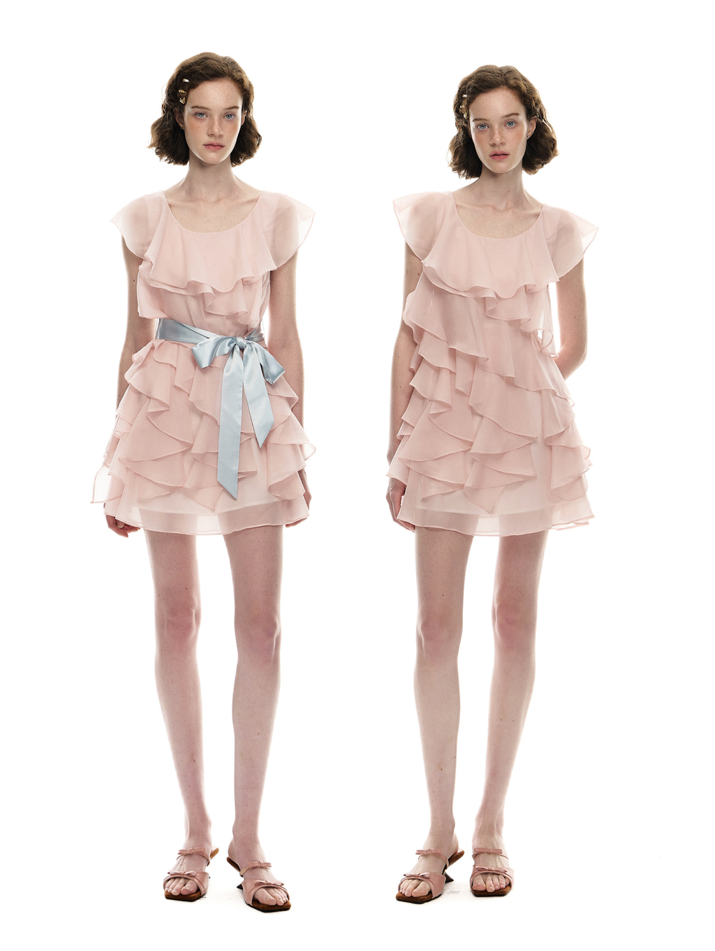 Romance Nanci Pink Ruffle Fairy Dress