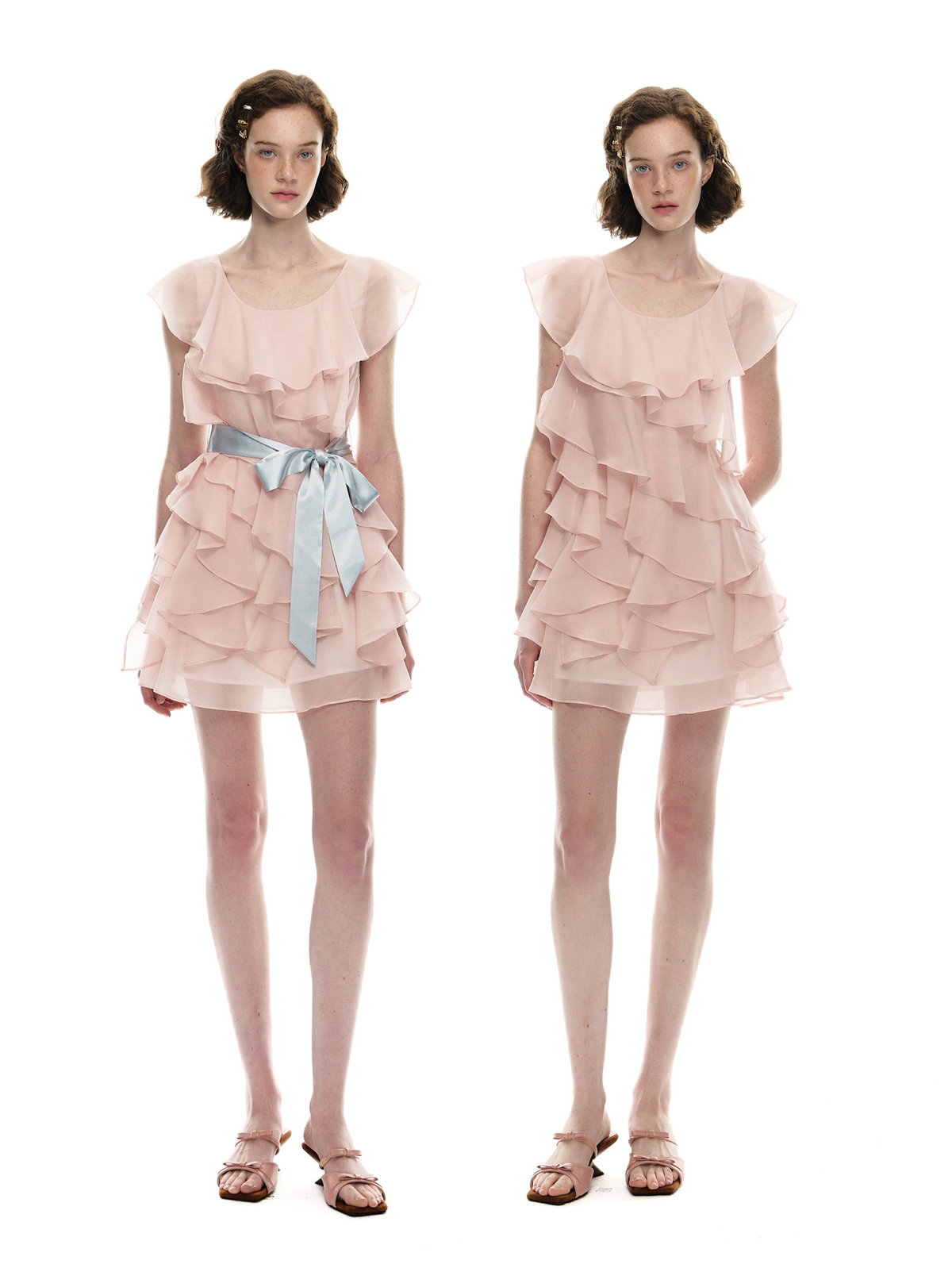 Romance Nanci Pink Ruffle Fairy Dress