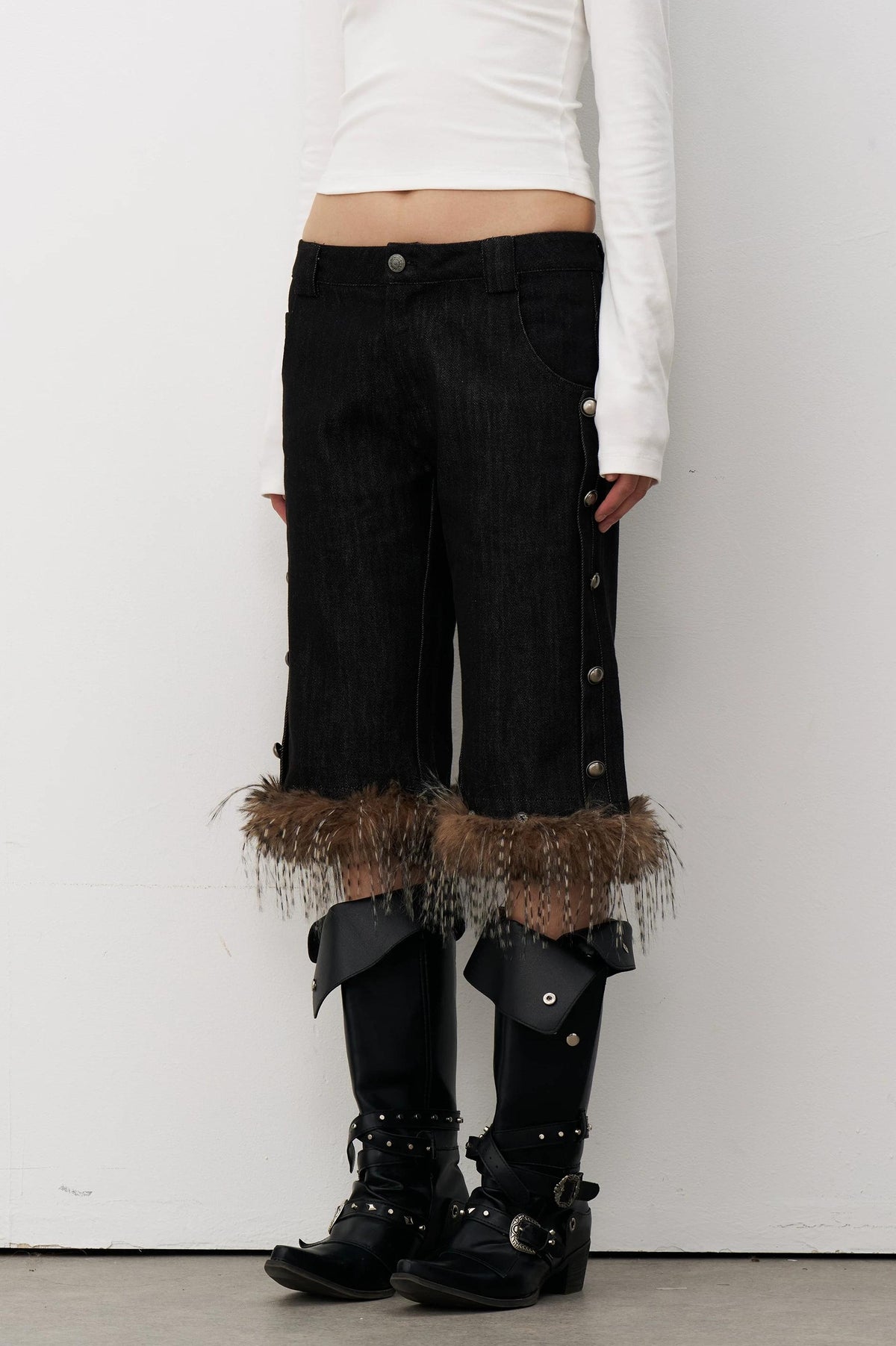 THELIGHT | LYCRA TENCEL PLUSH SHORTS【ID:TN00099】