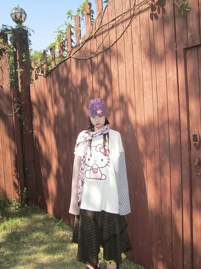 3months | KOREAN CARTOON PRINT LONG SLEEVE T-SHIRT【ID:TN00049】