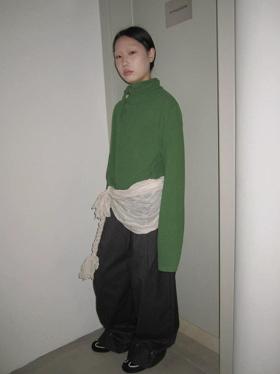 3months | HIGH NECK LOOSE T-SHIRT【ID:TN00059】