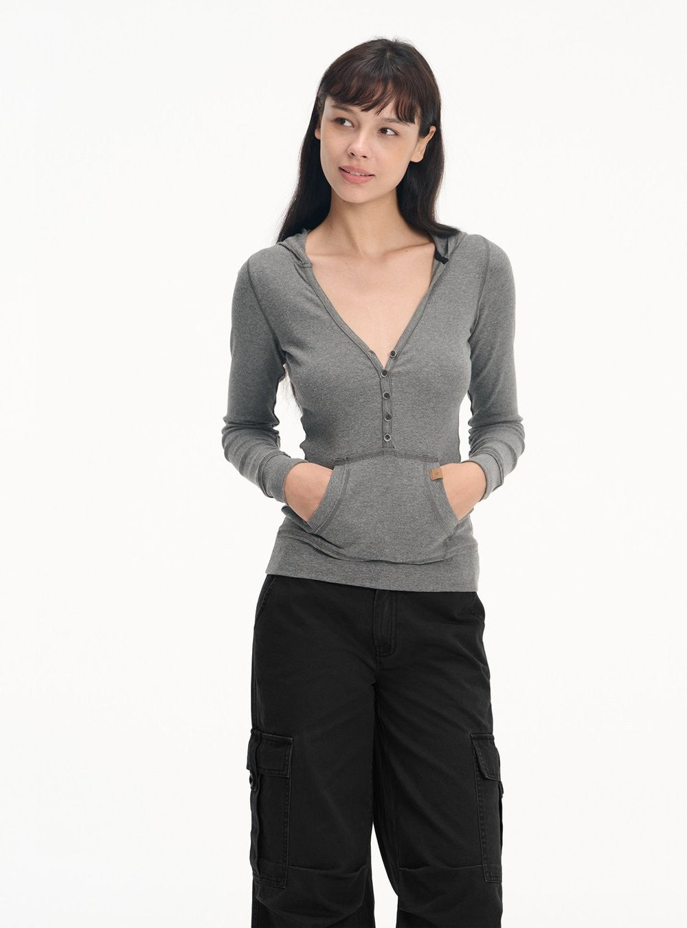 Henry Pocket Hooded Top (3color)