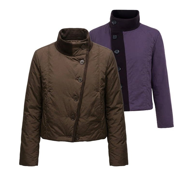 Dual Tone Padded Jacket (2color)