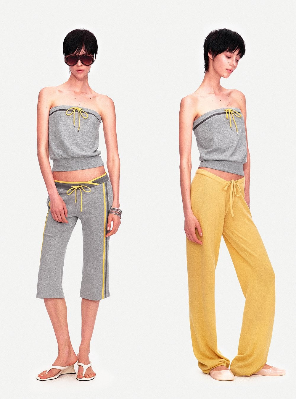 Rhythm Contrast String Top (3color)