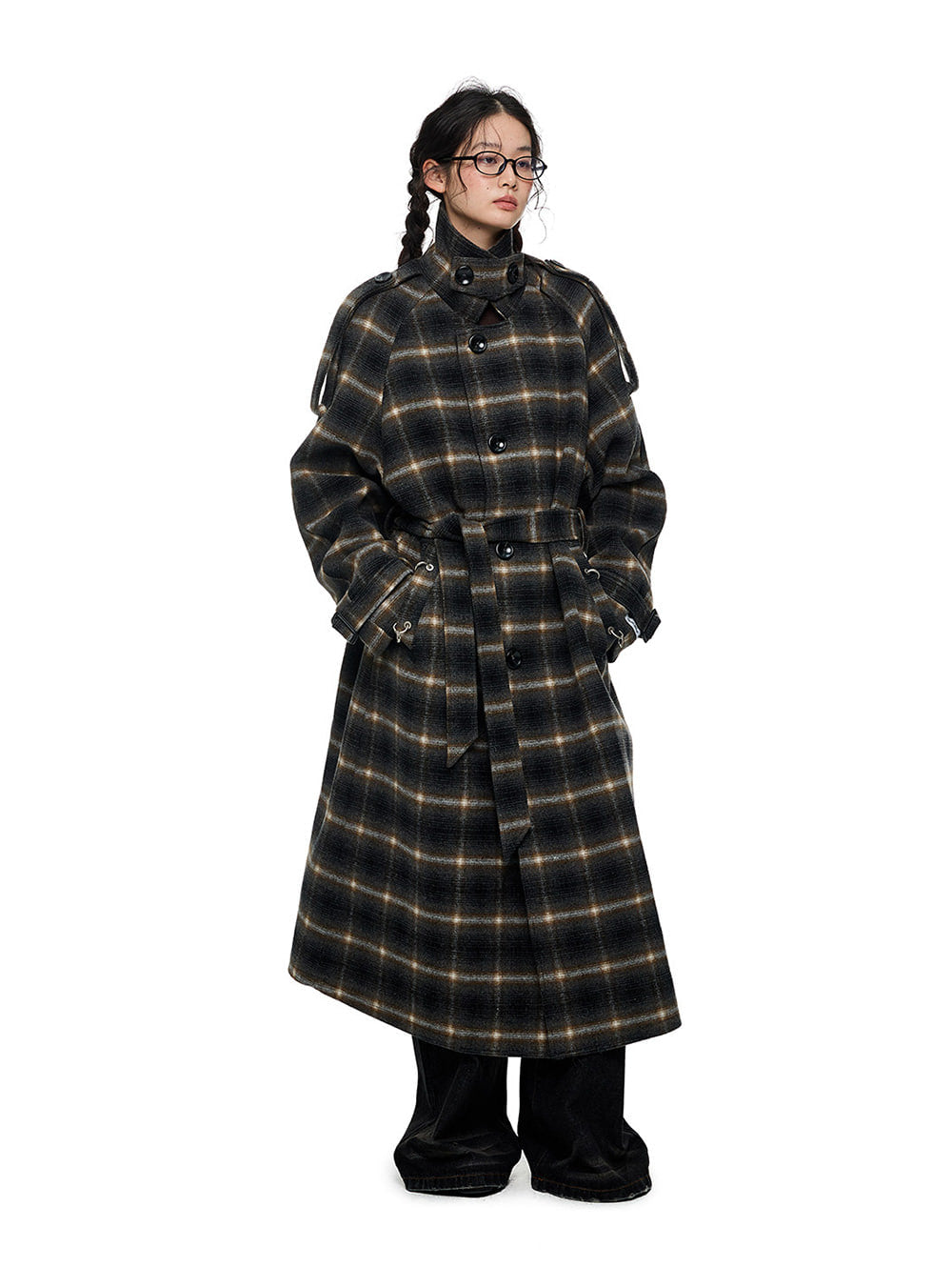Borough Check Coat