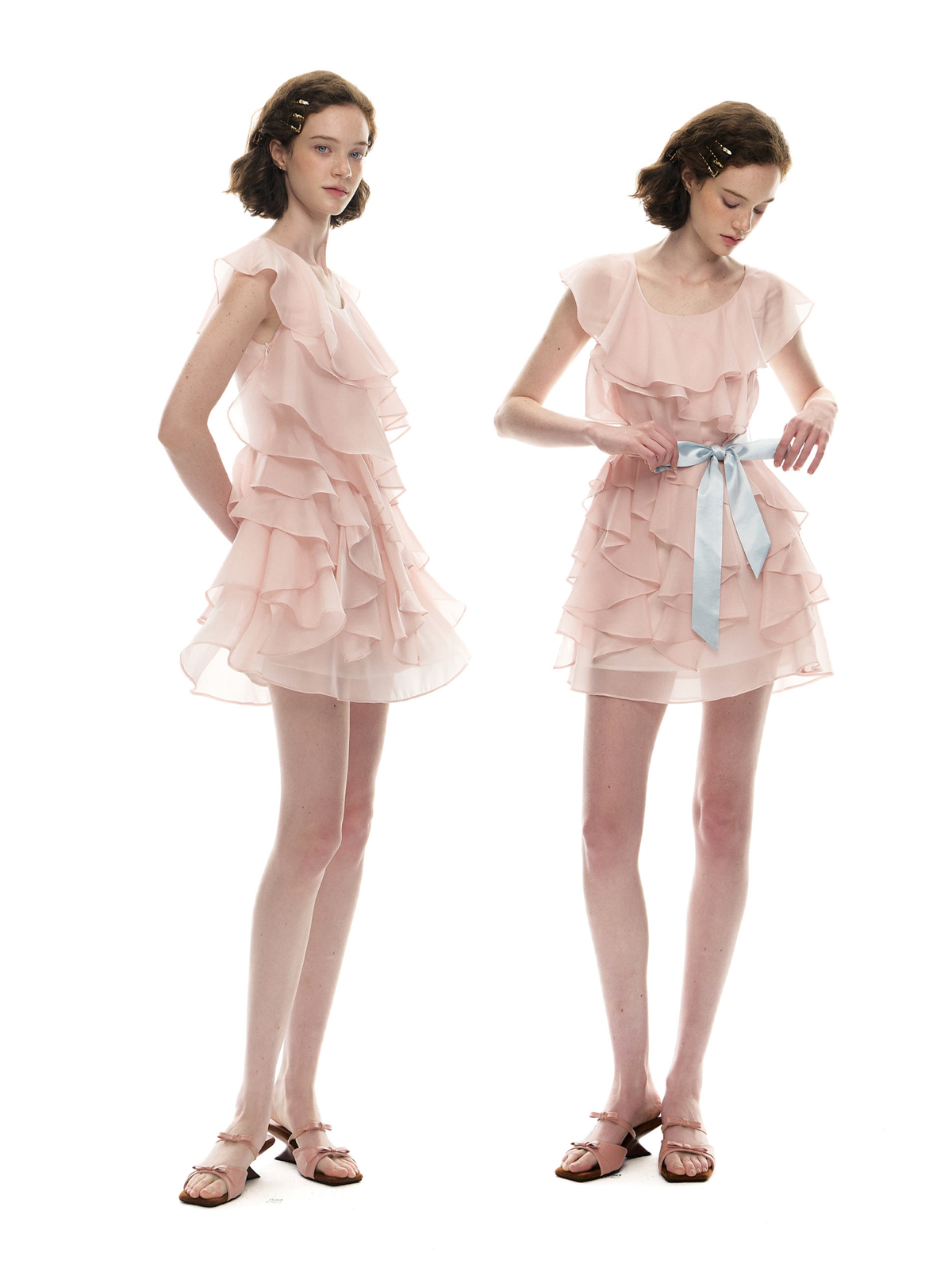 Romance Nanci Pink Ruffle Fairy Dress