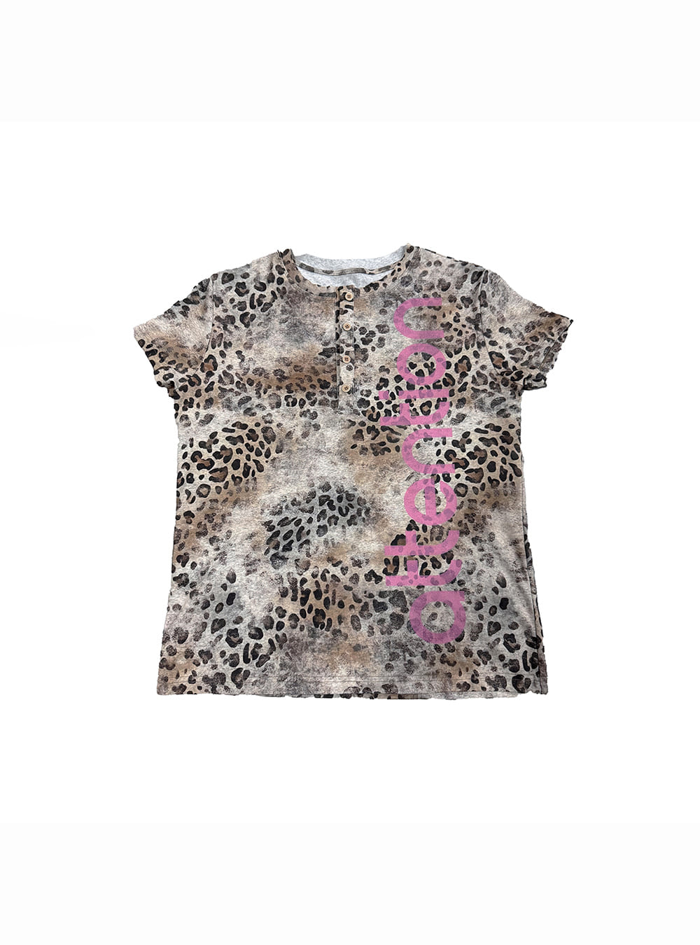 Attention Leopard Print T-Shirt