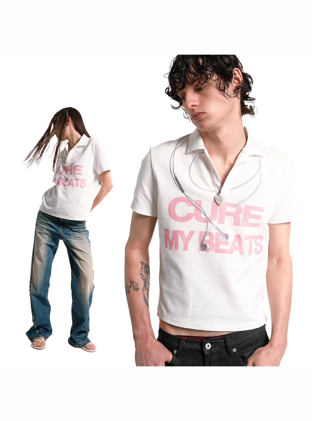 Cure My Beats Polo Top