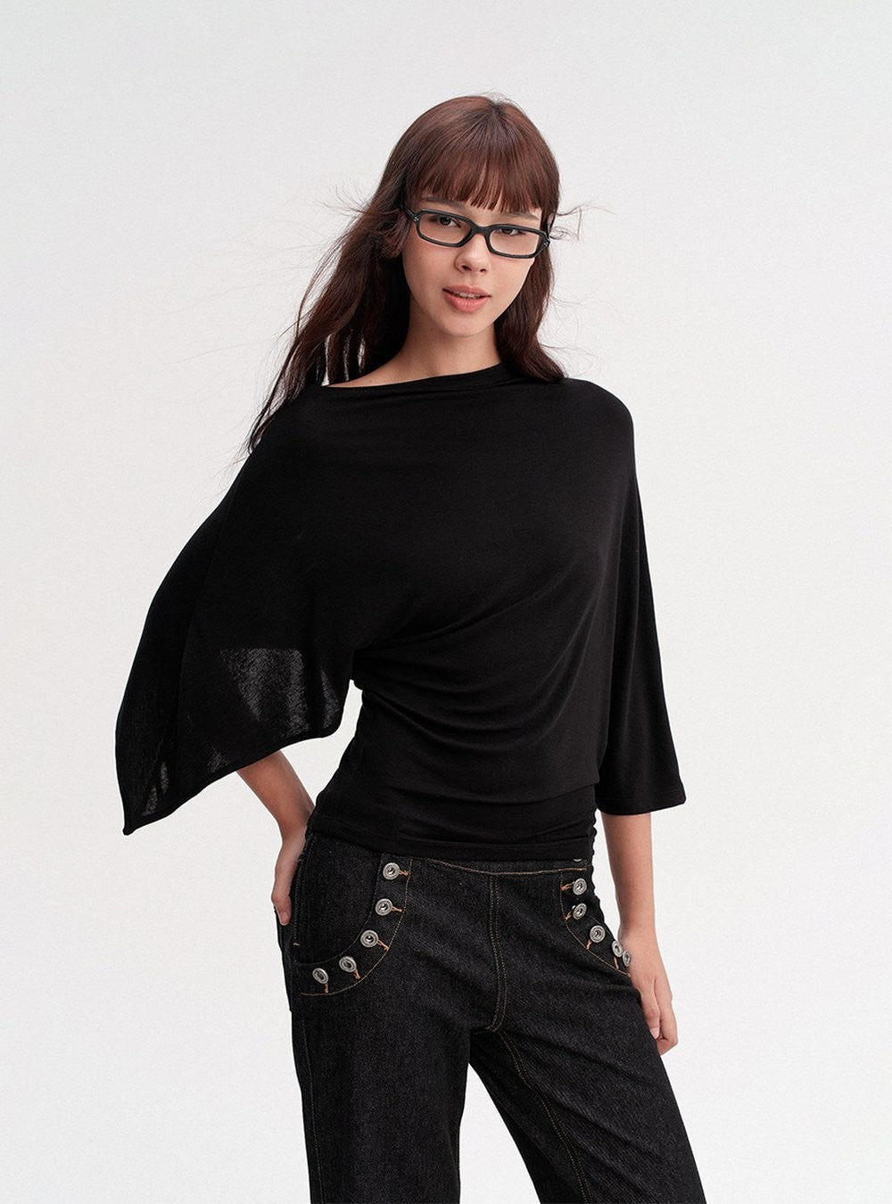Drape Wing Top
