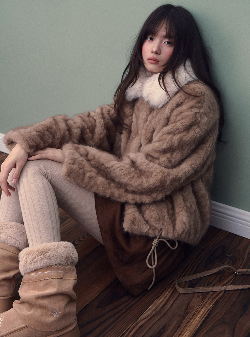 Soft Tone Color Lapel Coat (2color)