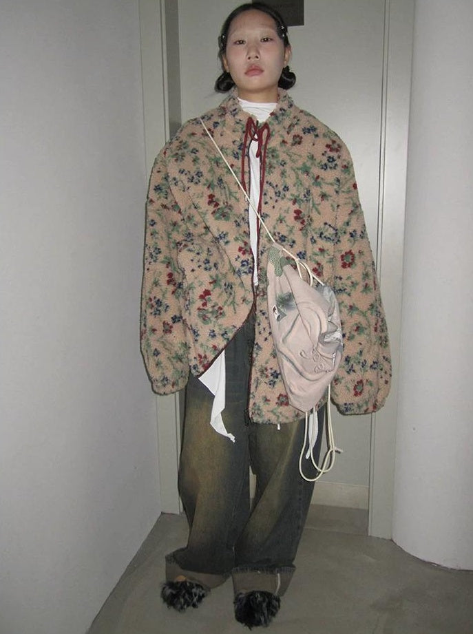 3months | RETRO PLUSH JACKET【ID:TN00050】