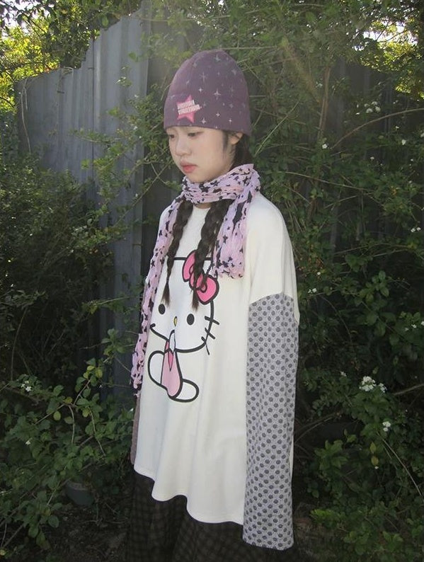 3months | KOREAN CARTOON PRINT LONG SLEEVE T-SHIRT【ID:TN00049】