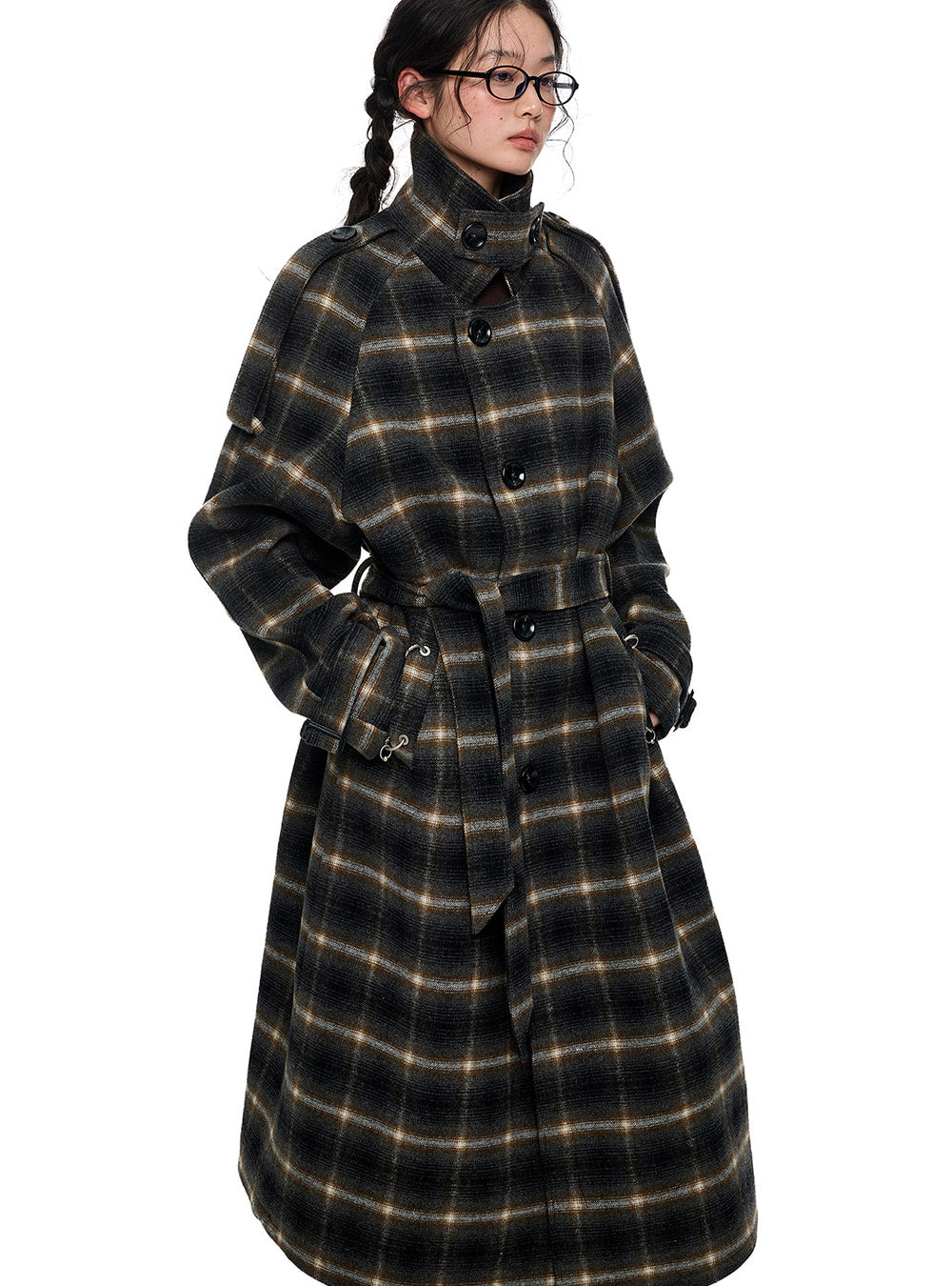 Borough Check Coat
