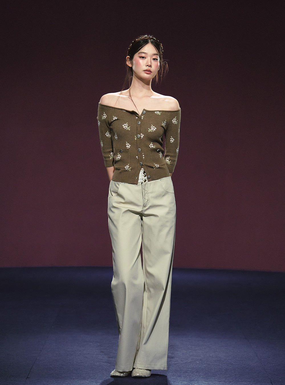Chic Floral Top (2color)