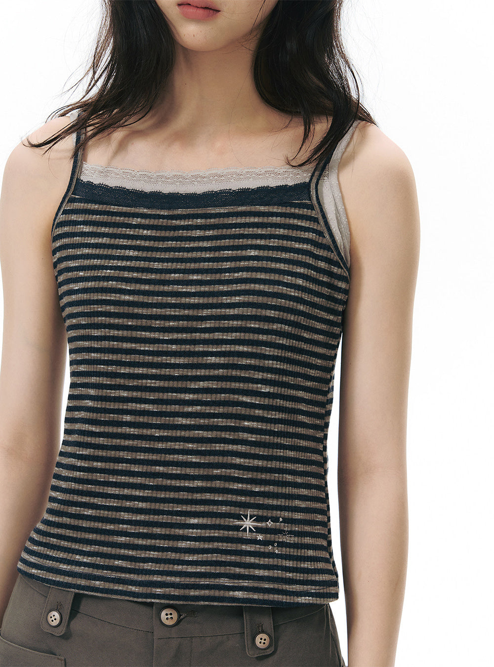 Trim Slim Camisole Top (2color)