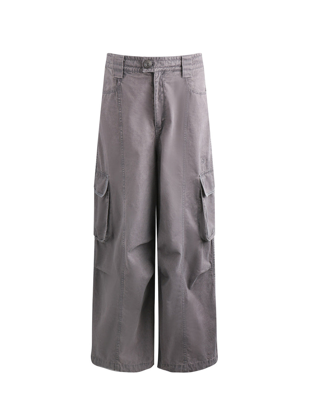 Adjustable Cargo Wide Pants (2color)