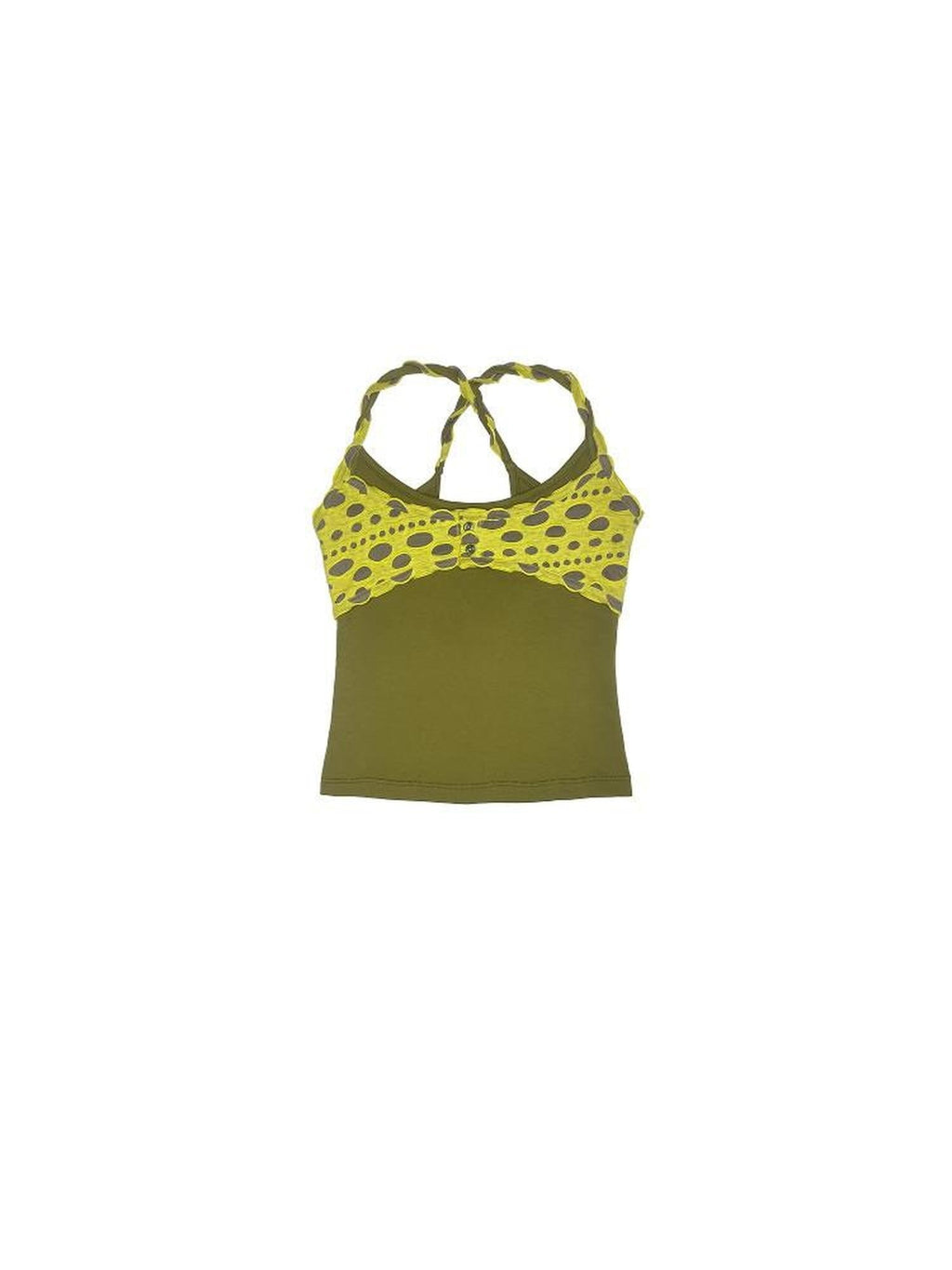 Breathable High Stretch Cutout Slim Fit Commuter Unisex Cotton Crop Camisoles
