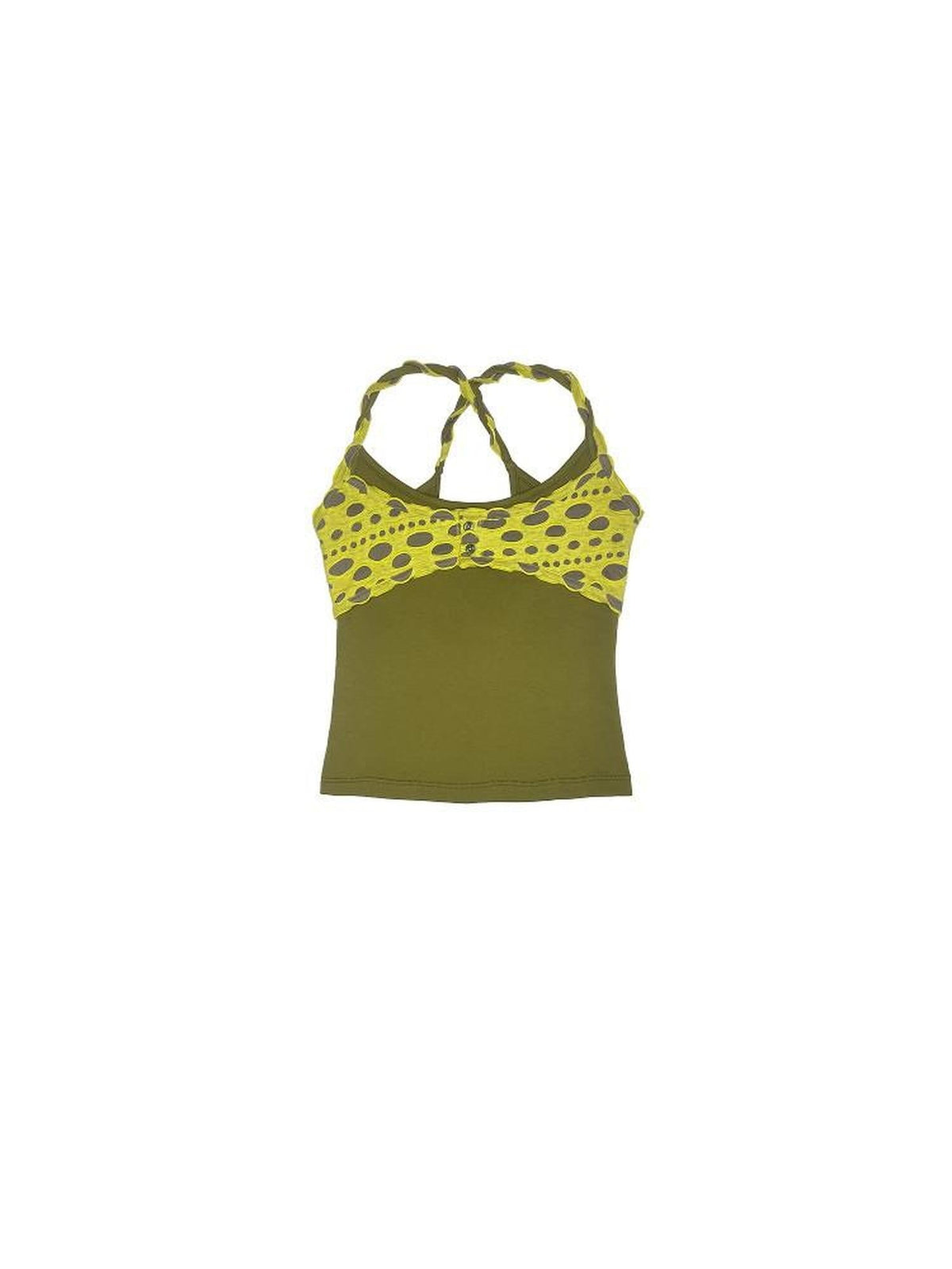 Breathable High Stretch Cutout Slim Fit Commuter Unisex Cotton Crop Camisoles