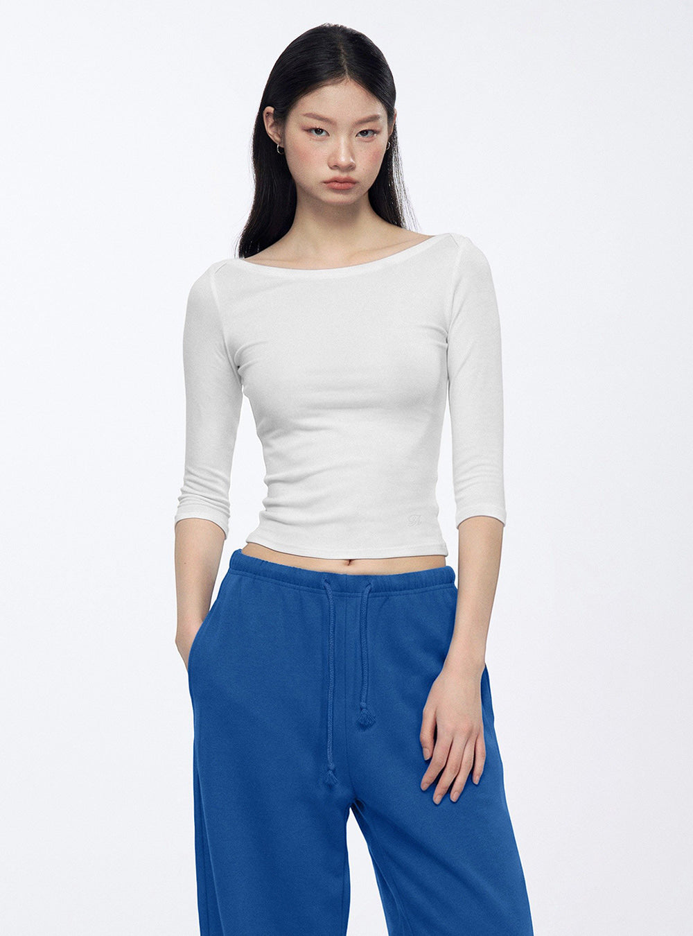 Offshore Wool Blend Top (2color)
