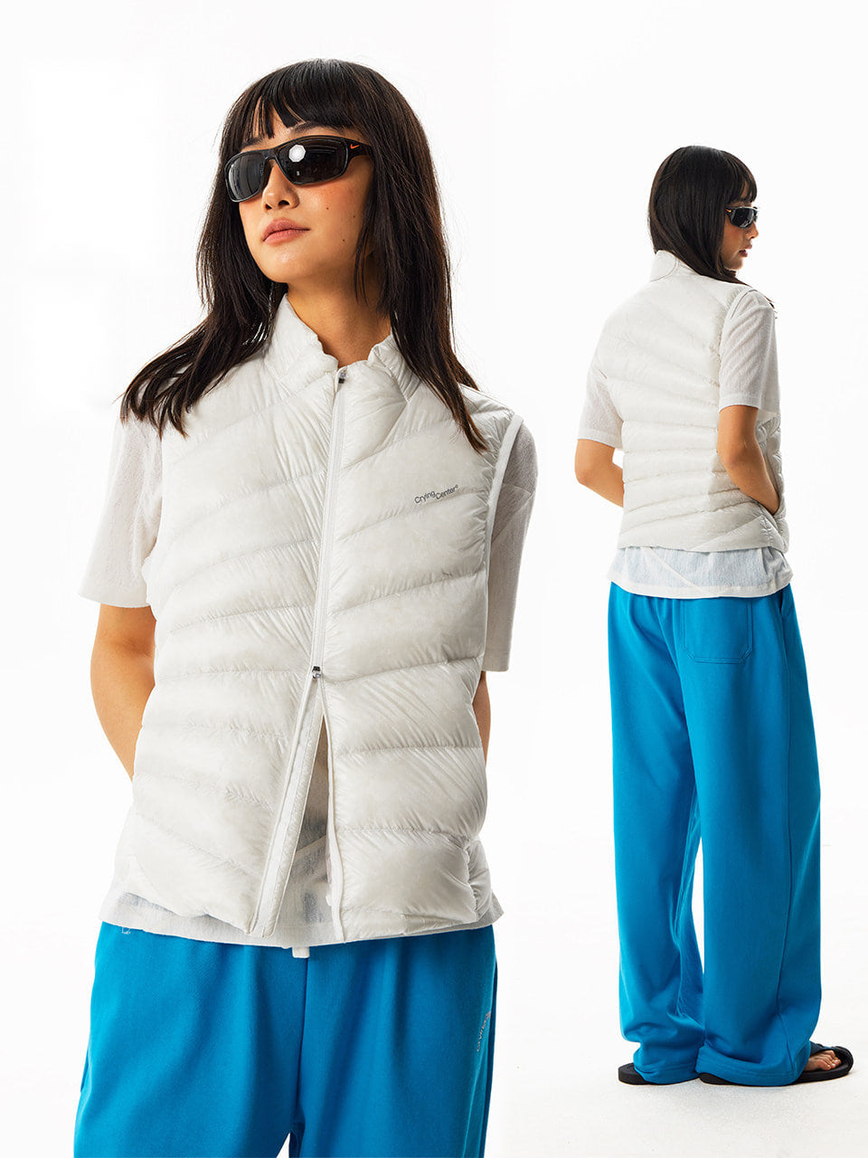 CryingCenter Lightweight Down Vest