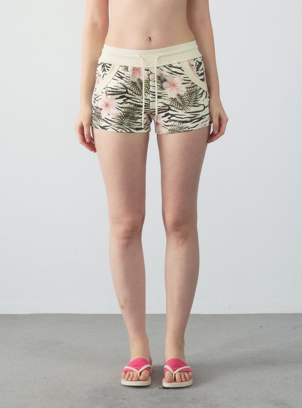 Zebra Bloom Shorts