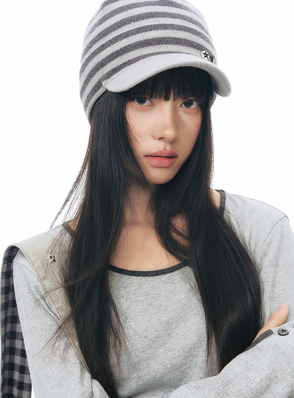 Striped Knit Cap
