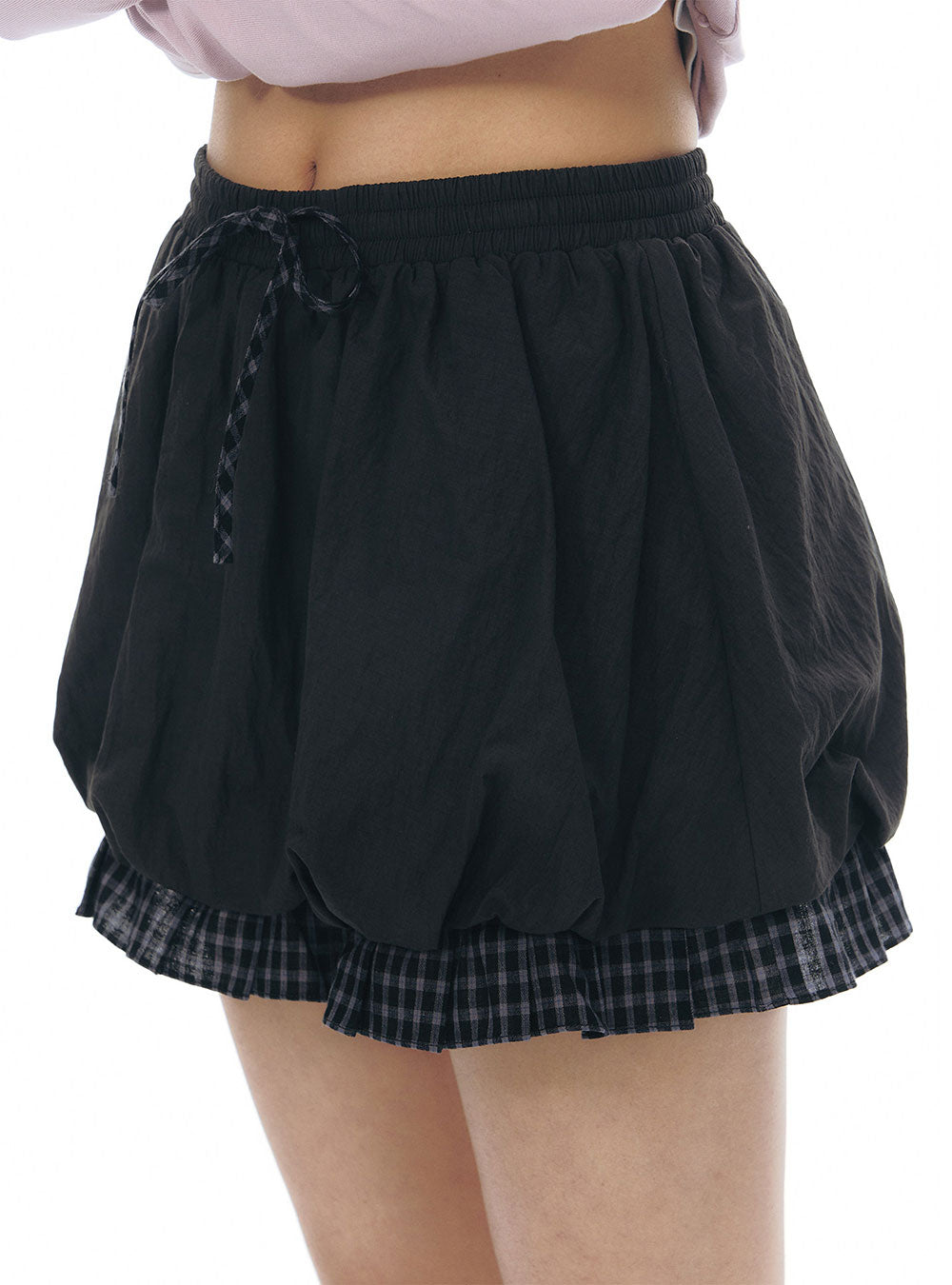 Layered Bloom Mini Skirt