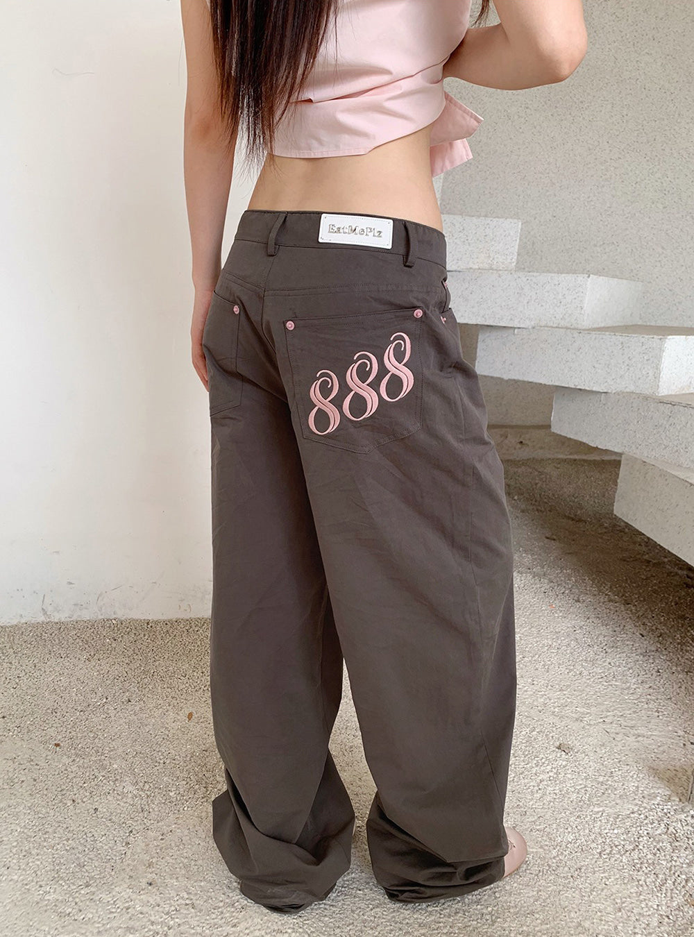 888 Luck Wide Pants