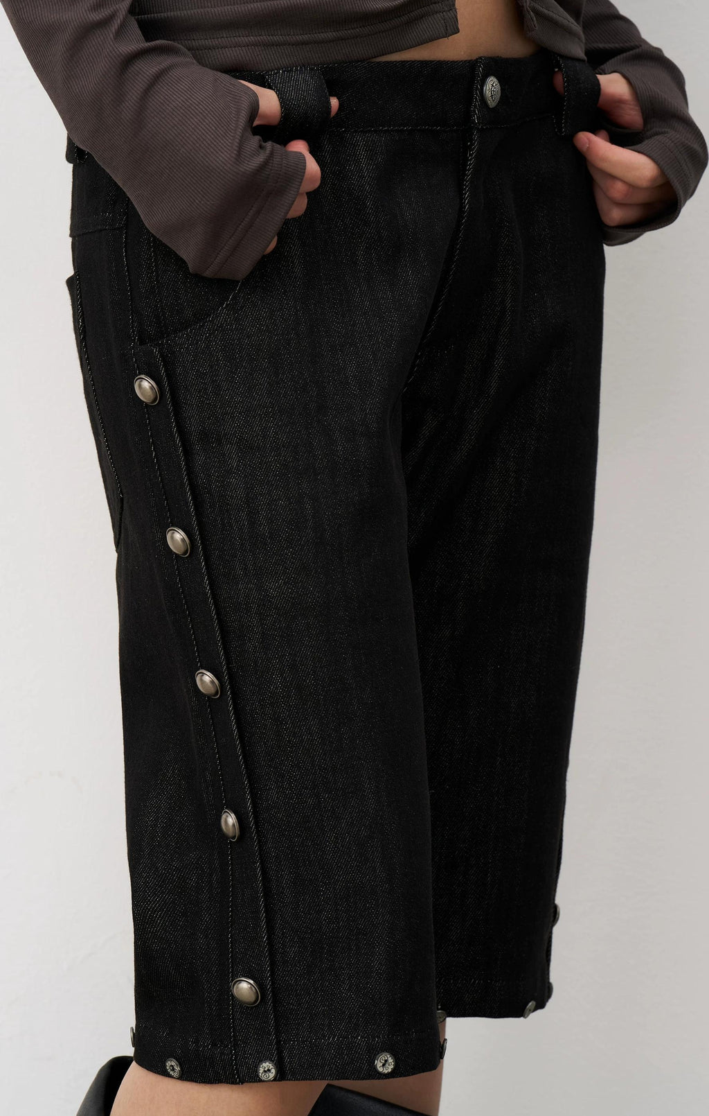 THELIGHT | LYCRA TENCEL PLUSH SHORTS【ID:TN00099】