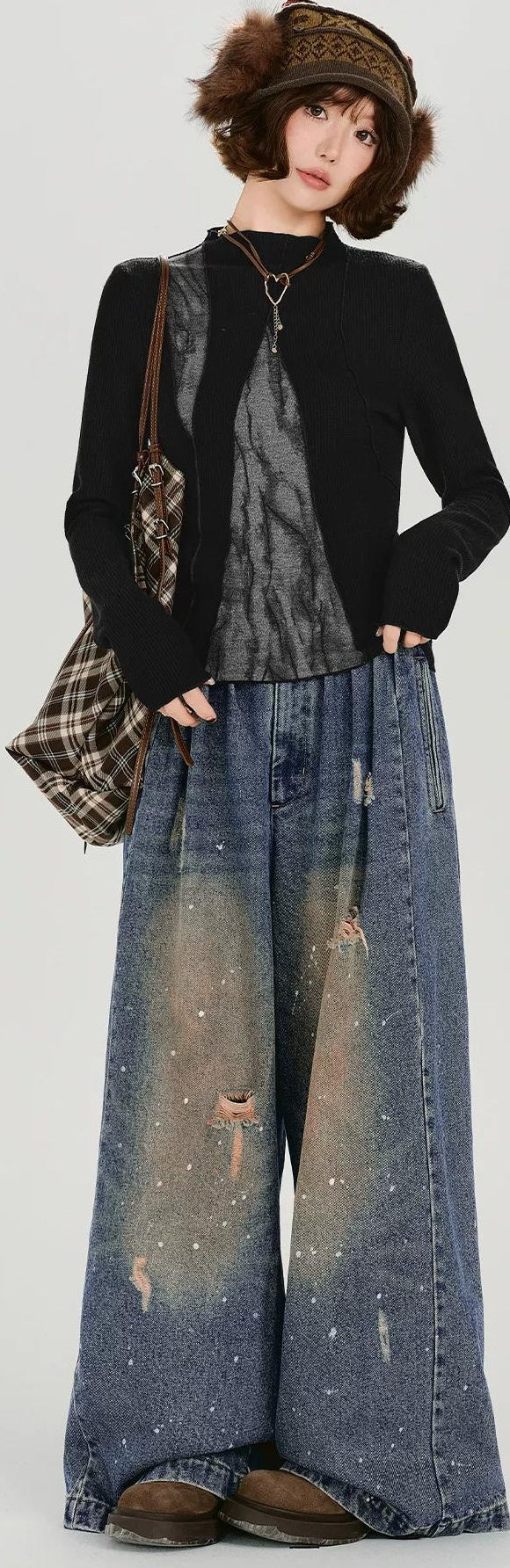 Girlyhalo |  RETRO SPICE GIRLS LONG SLEEVE TOP【ID:TN00013】
