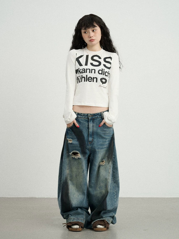 New Sleeveless Crop Top T-Shirt
