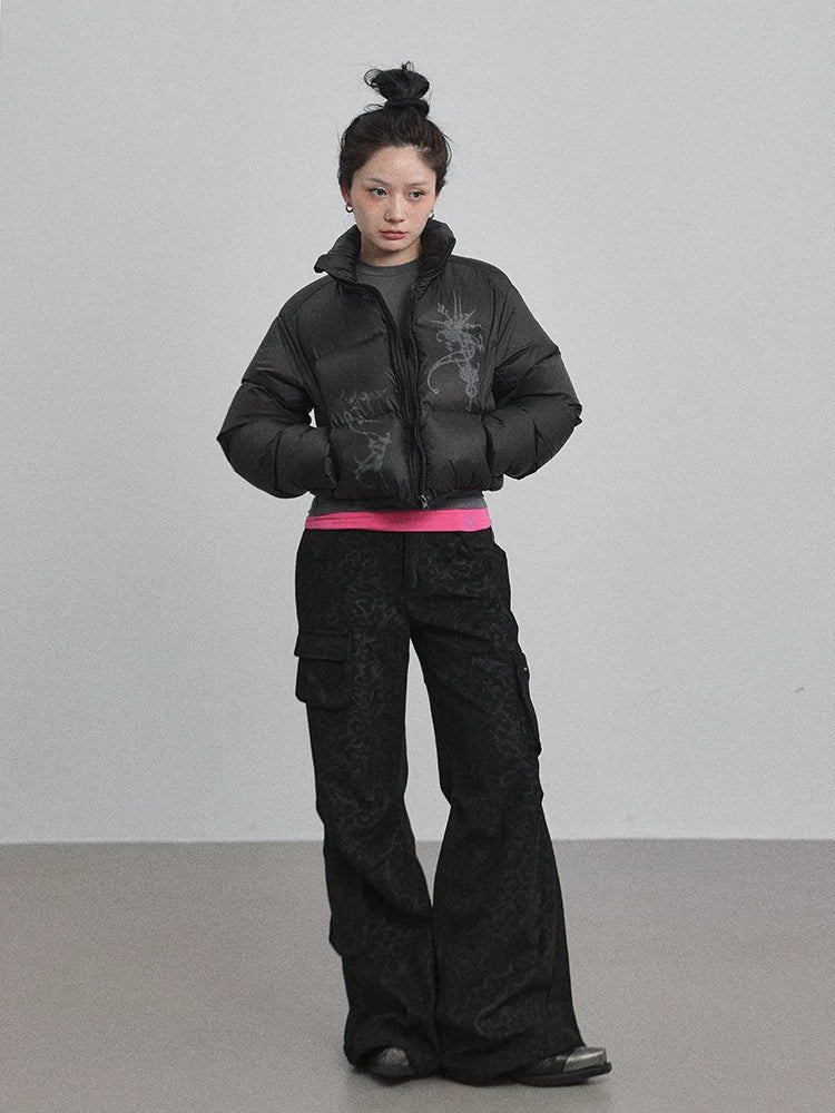 Alchemy Inspired Quilted Nylon Jacket