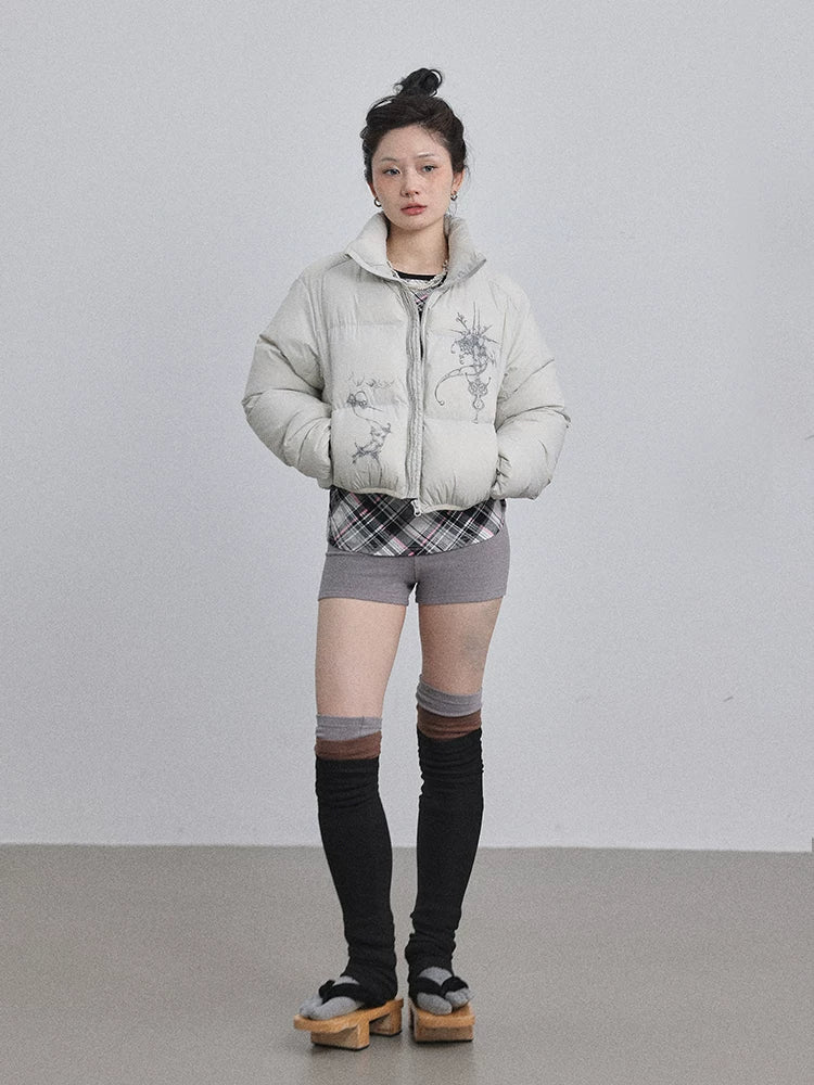 Alchemy Inspired Quilted Nylon Jacket