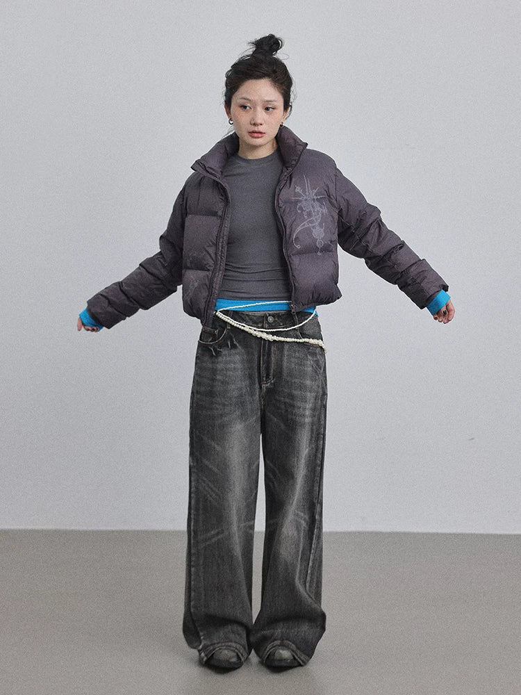 Alchemy Inspired Quilted Nylon Jacket