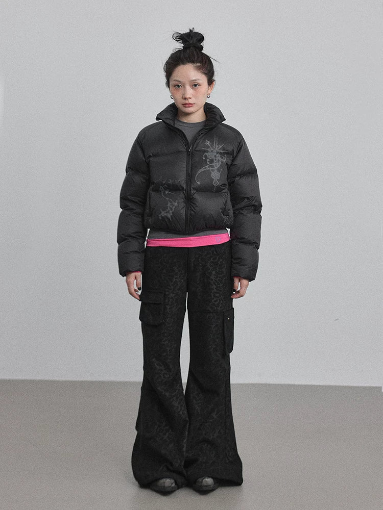 Alchemy Inspired Quilted Nylon Jacket