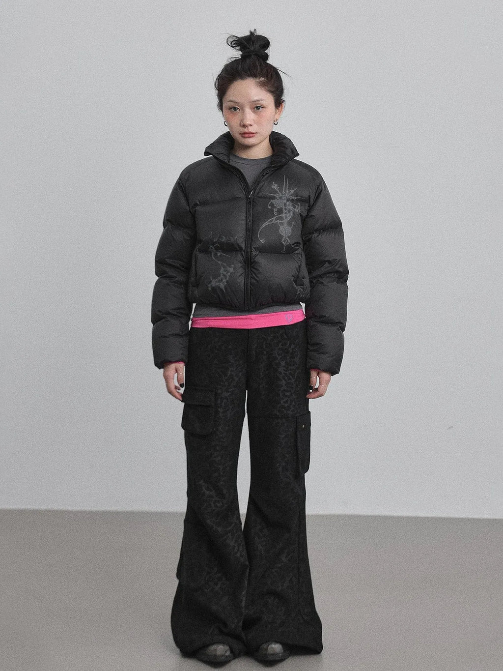 Alchemy Inspired Quilted Nylon Jacket