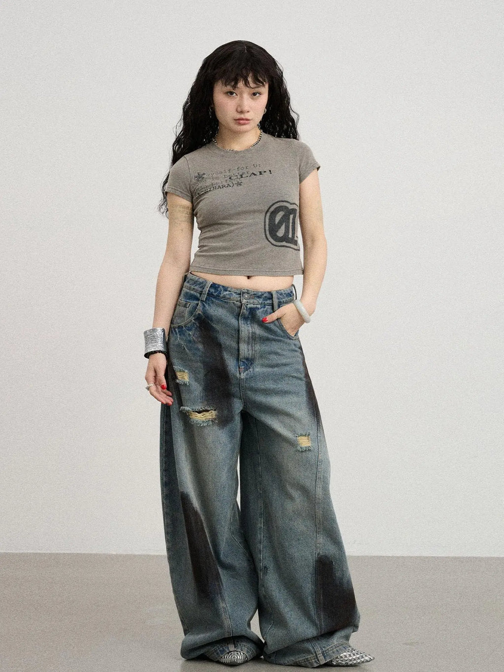 Bye Anxiety Slim Fit Tee