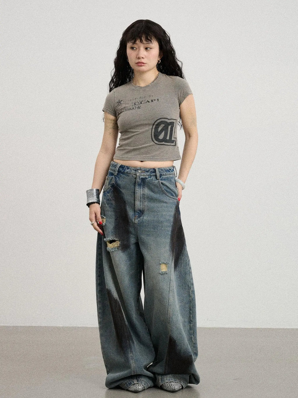 Bye Anxiety Slim Fit Tee