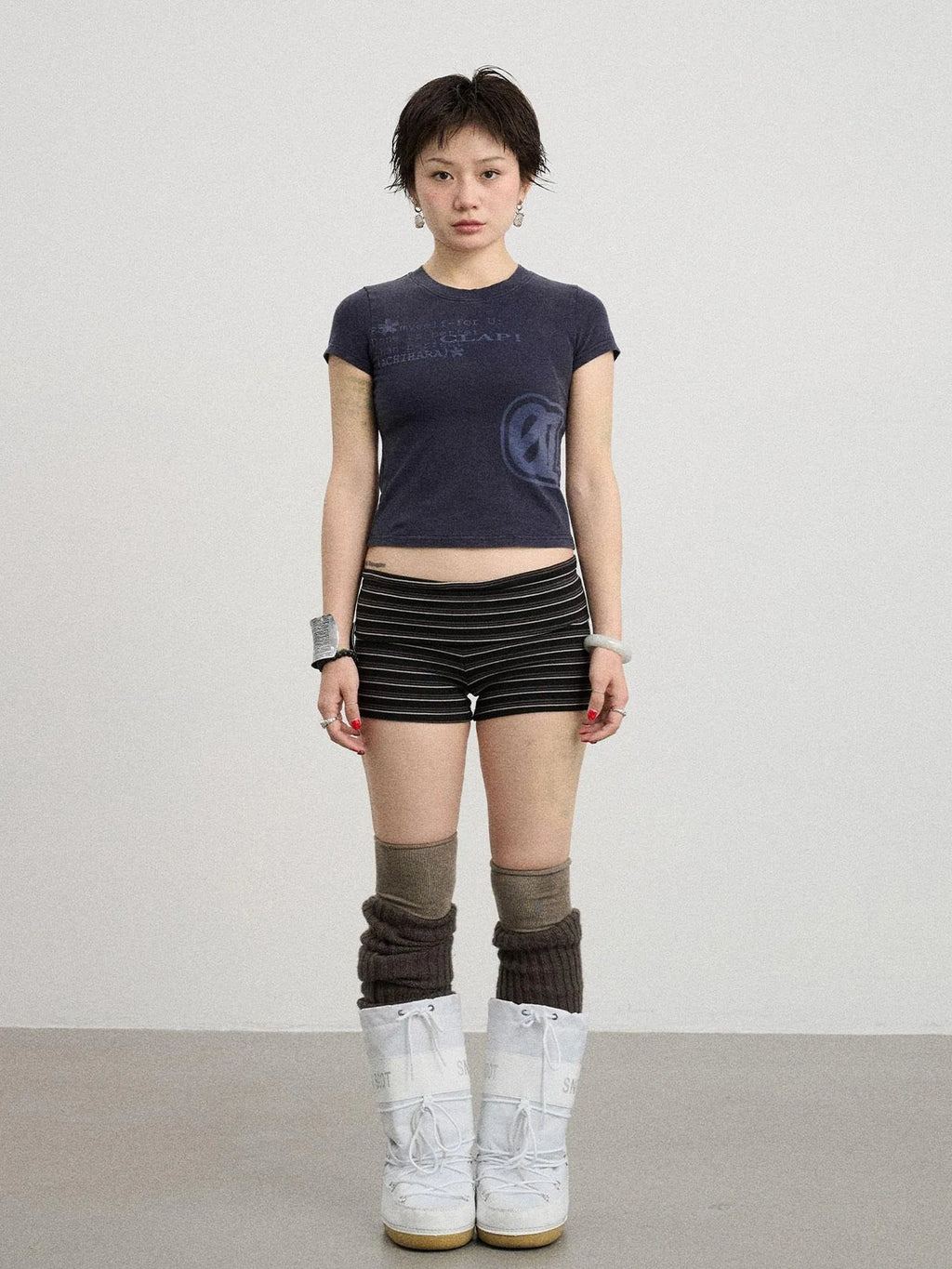 Bye Anxiety Slim Fit Tee