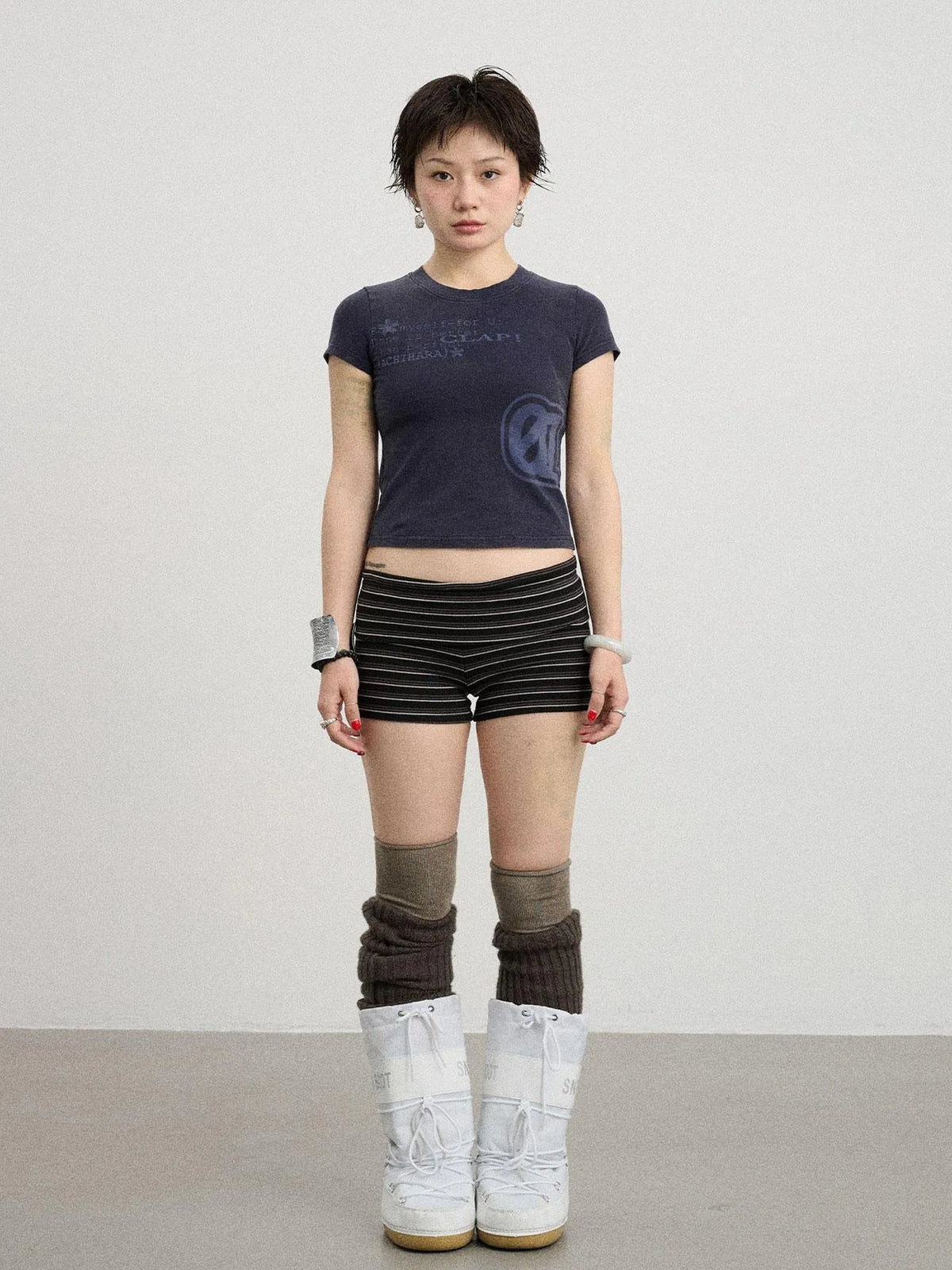 Bye Anxiety Slim Fit Tee