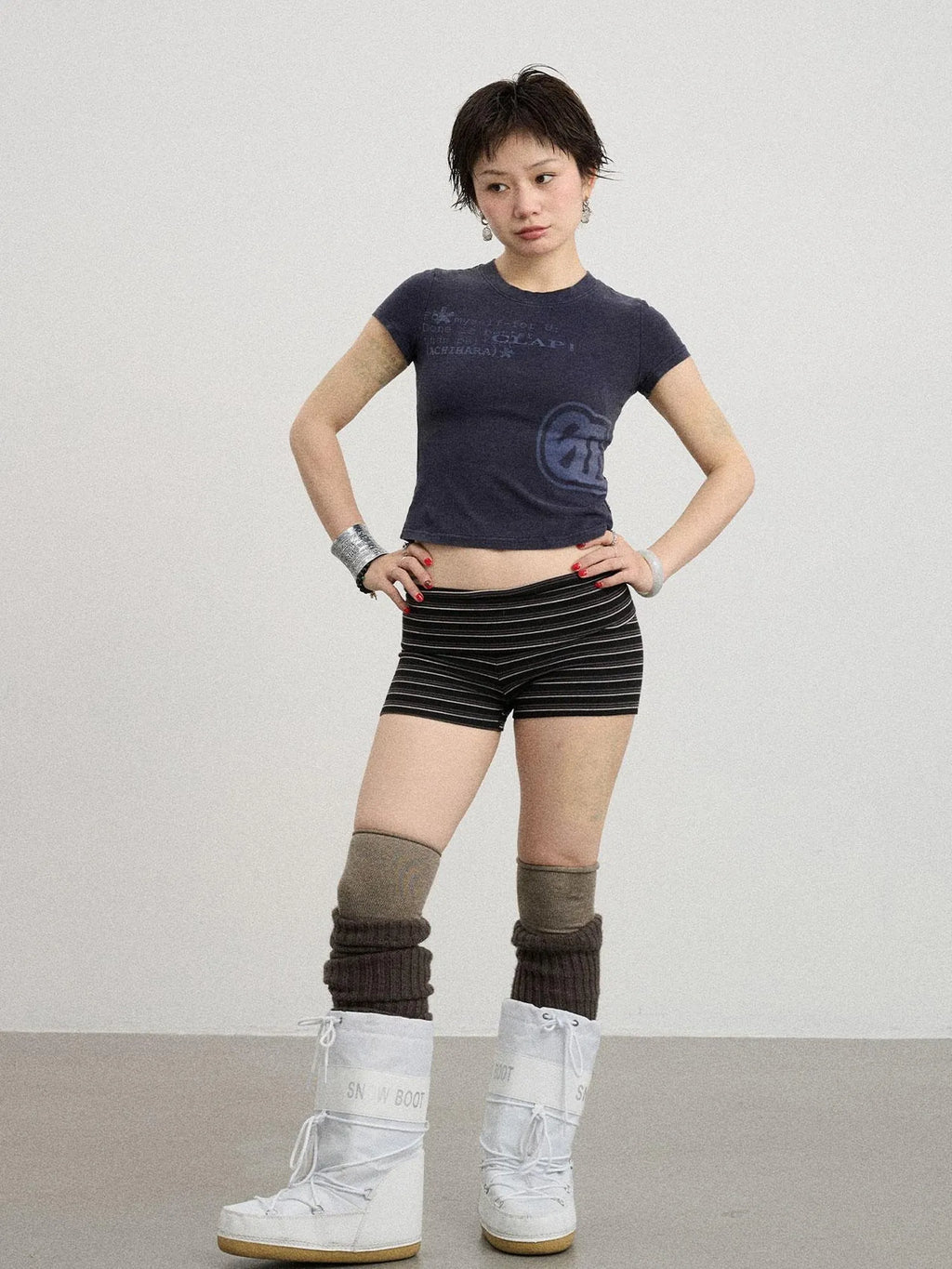 Bye Anxiety Slim Fit Tee