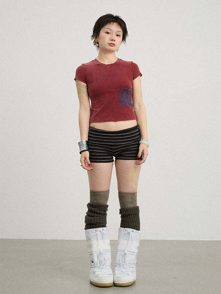 Bye Anxiety Slim Fit Tee
