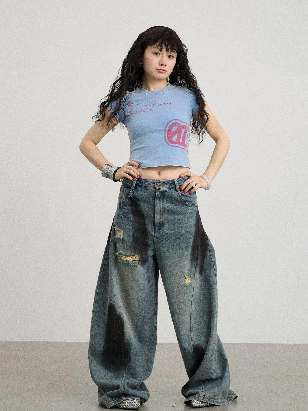 Bye Anxiety Slim Fit Tee