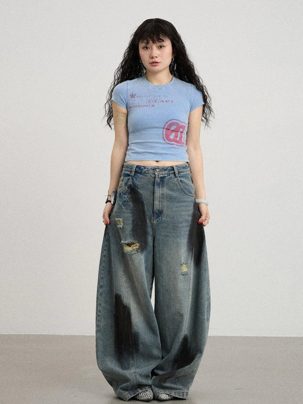 Bye Anxiety Slim Fit Tee
