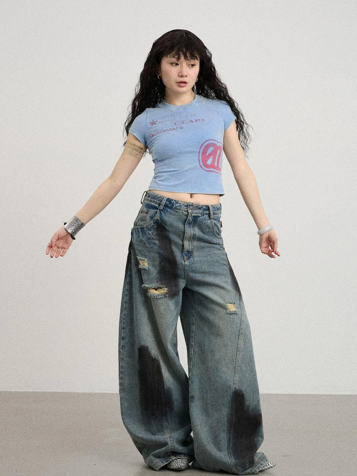 Bye Anxiety Slim Fit Tee