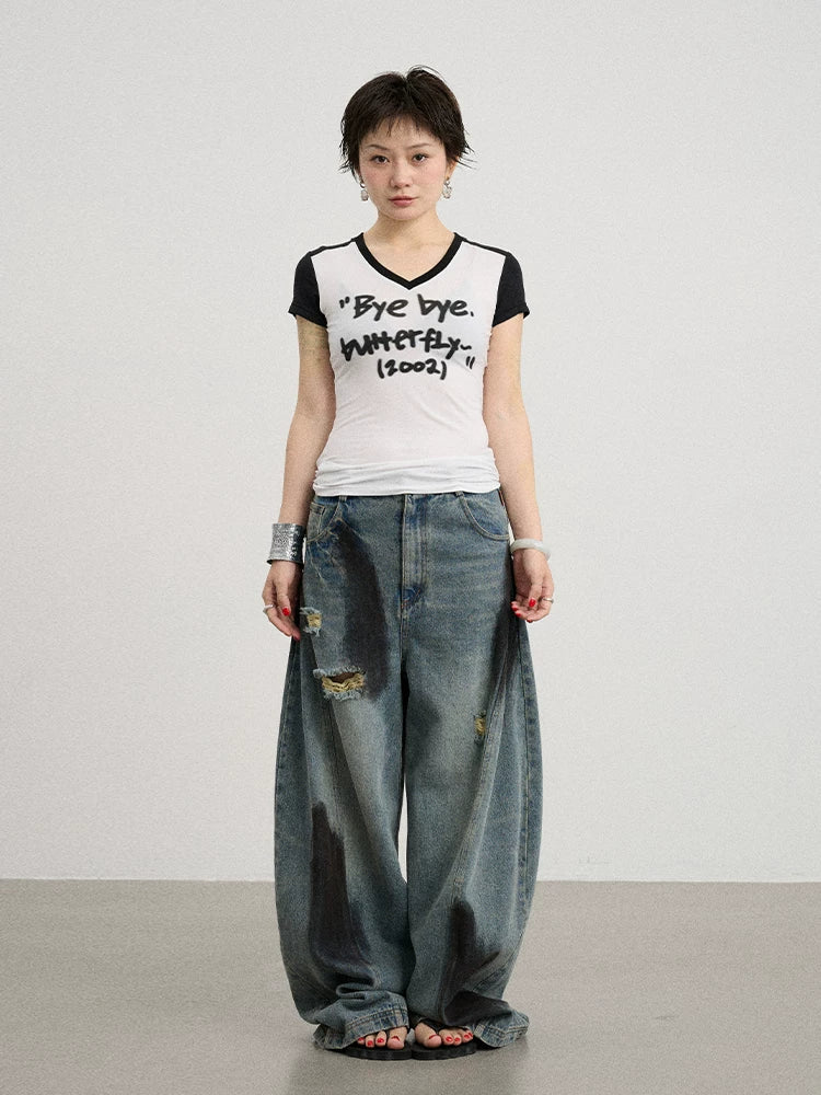 Bye Bye Paper Plane Tee