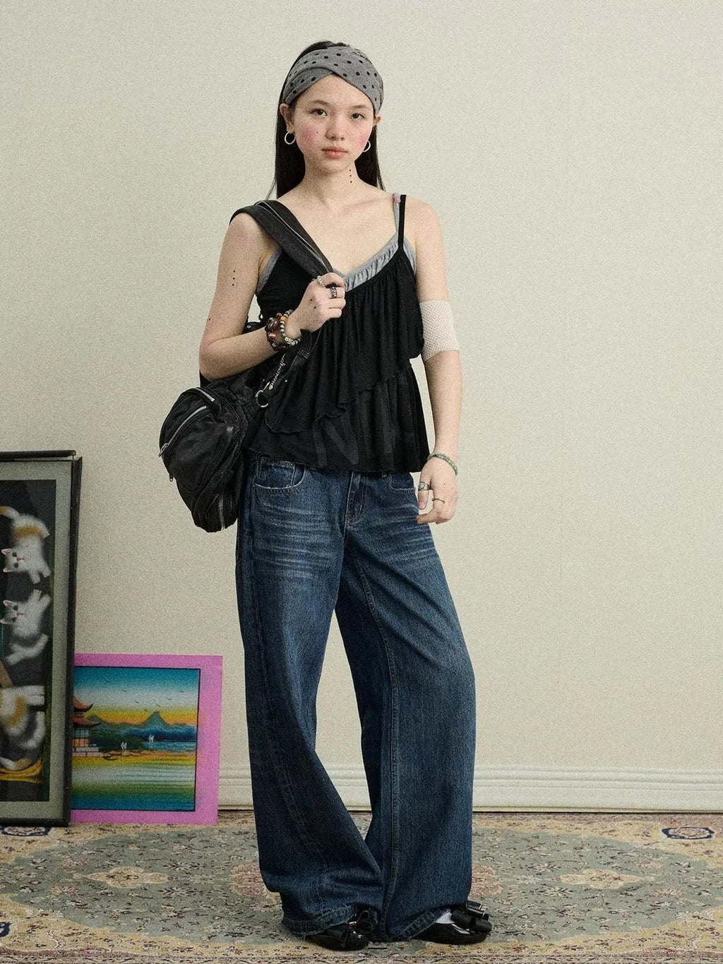 Chestnut Tree Print Camisole