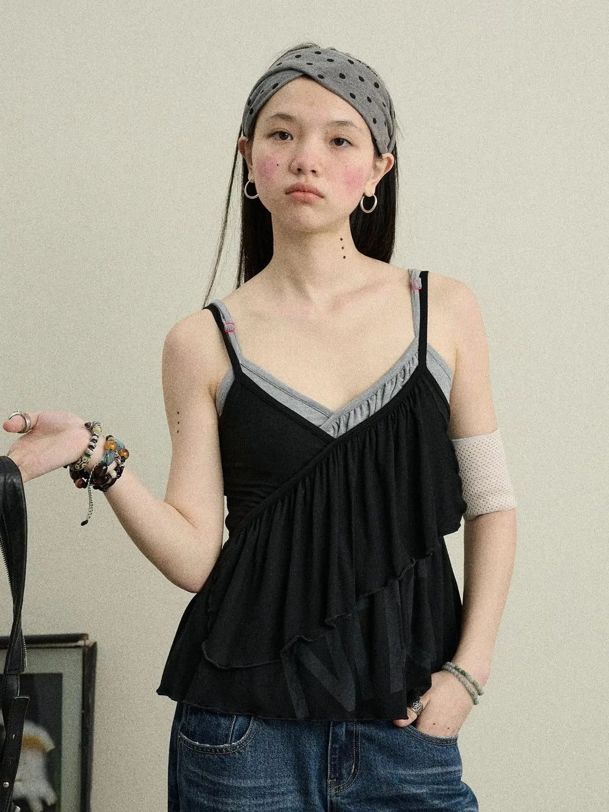 Chestnut Tree Print Camisole