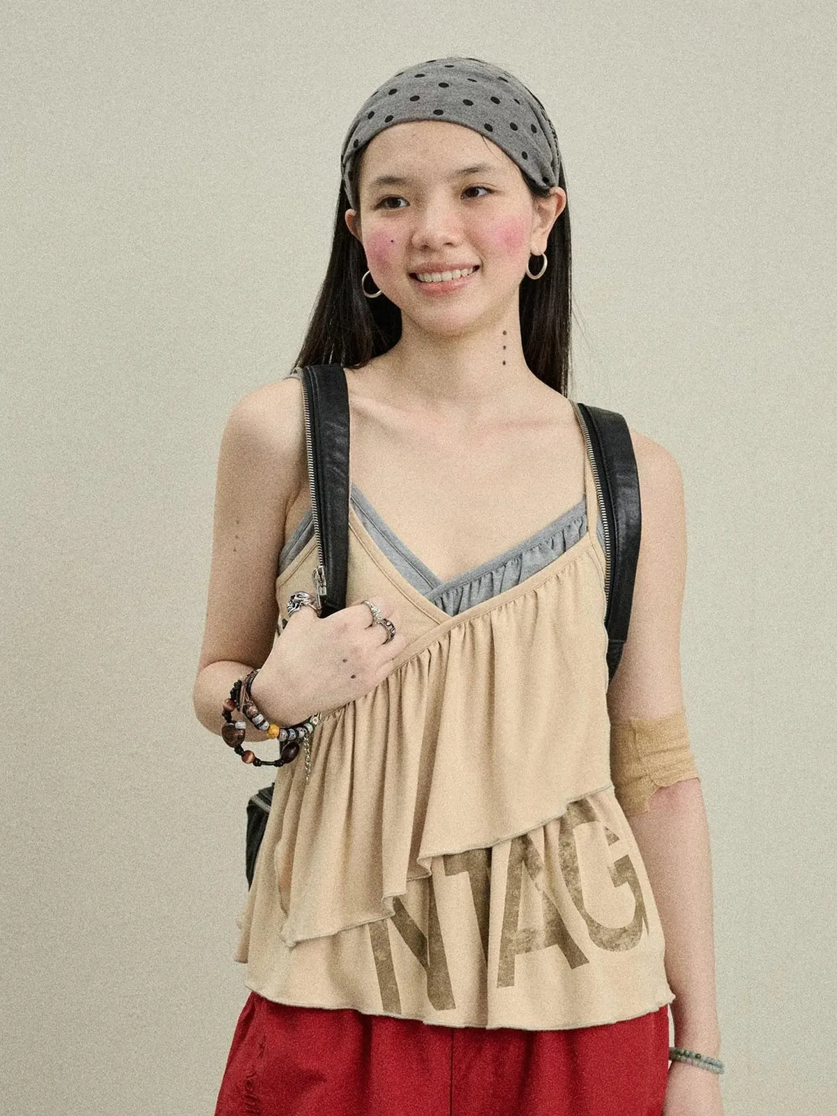Chestnut Tree Print Camisole